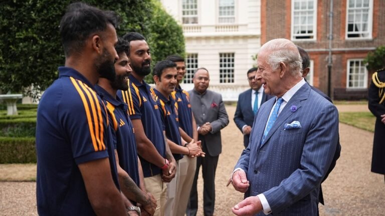 King Charles meets the India team, asks Akash Deep’s disease