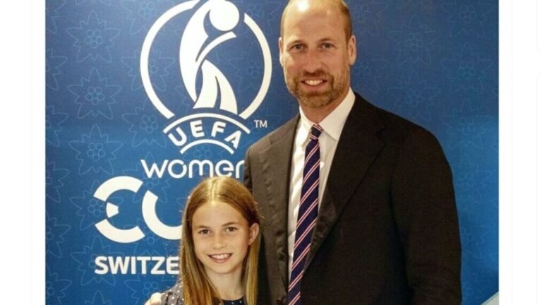 Prince William leaves his sons – George, Louis, takes the football lover Princess Charlotte on the female Euro UEFA 2025 | In pictures Tech Word News