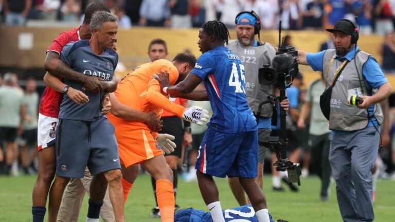 Luis Enrique Romes Scuffle in the final of the World Cup Club: The situation could be avoided