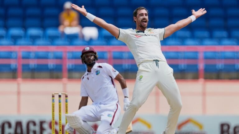 Wi vs aus: Mitchell Starc appreciates a special week after the historical charm in its 100th test