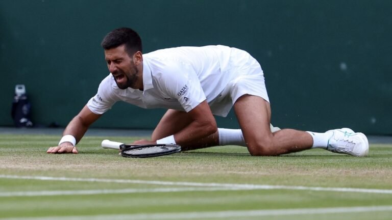 Wimbledon: Novak Djokovic solves injury after a nasty fall in neighborhoods