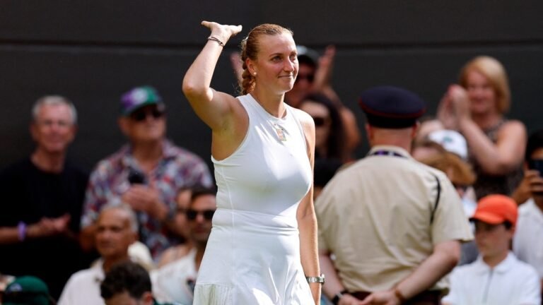 The emotional Petr Kvitov will say goodbye to Wimbledon after a heartbreaking defeat