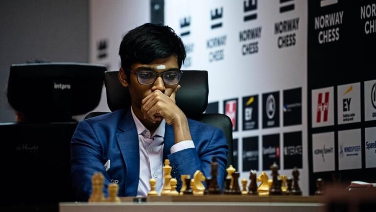R Pragggnanandhaa stuns Magnus Carlsen in freestyle chess tournament