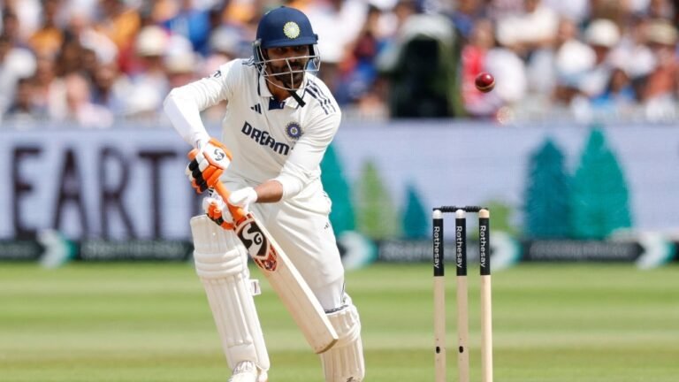 Ravindry’s resistance of Jadeja in the Lord’s test brings him praise MVP from the India team