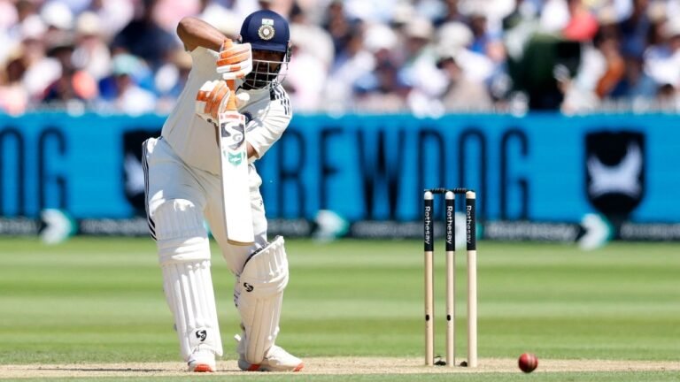 ENG VS IN: RISHABH PANT is equal to the historical record of MS Dhoni with fifty in Lord’s test