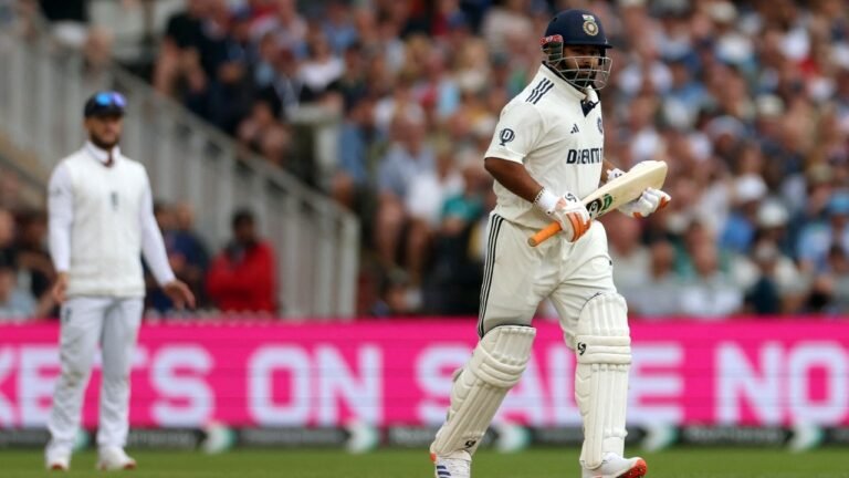 ENG VS Ind: Rishabh Pant will arrive at crutches in Manchester, if necessary, probably a bat