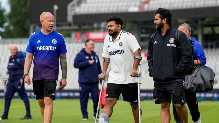ENG VS Ind: Rishabh Pant provides an update of foot injury, soon start rehabilitation