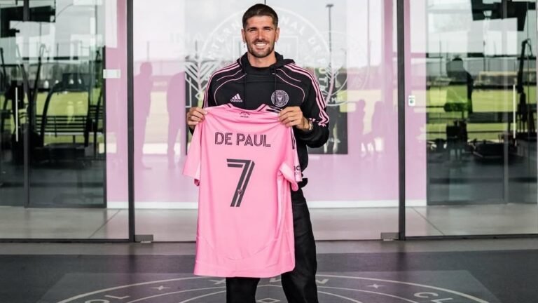 Rodrigo de Paul officially joined Inter Miami, united with Lionel Messi in MLS