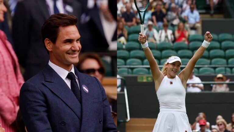 Dream will come true! Andreeva Starstruck when Roger Federer visits her victory in Wimbledon