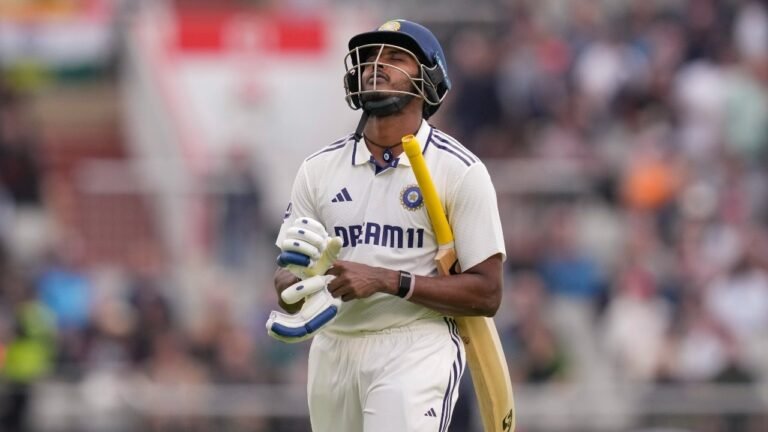 Solidity of the fervid and Pujara: Ashwin praises Sai Sudhasan’s knocking in Manchester