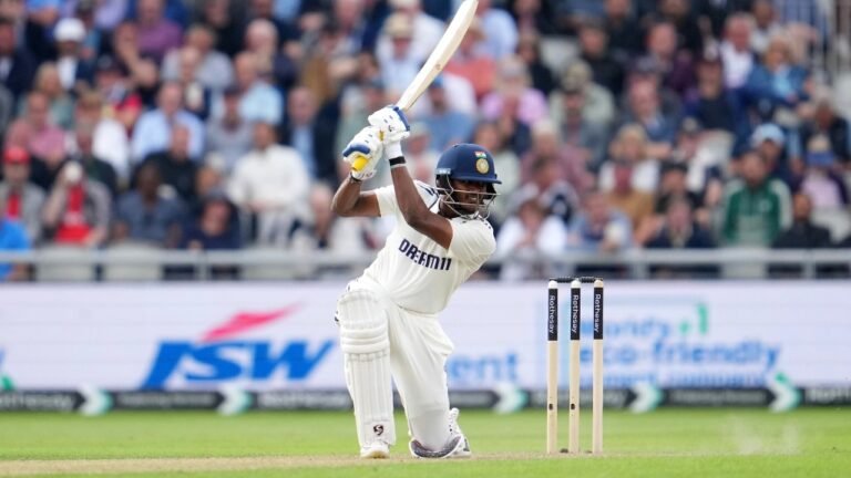 Sai Sudharsan impresses in Manchester: How Shadow Batting helped New India 3