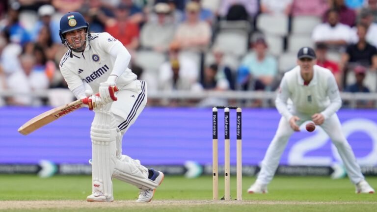 SHUBMAN GILL becomes the first captain of India to score 700-plus running in the AWay test series