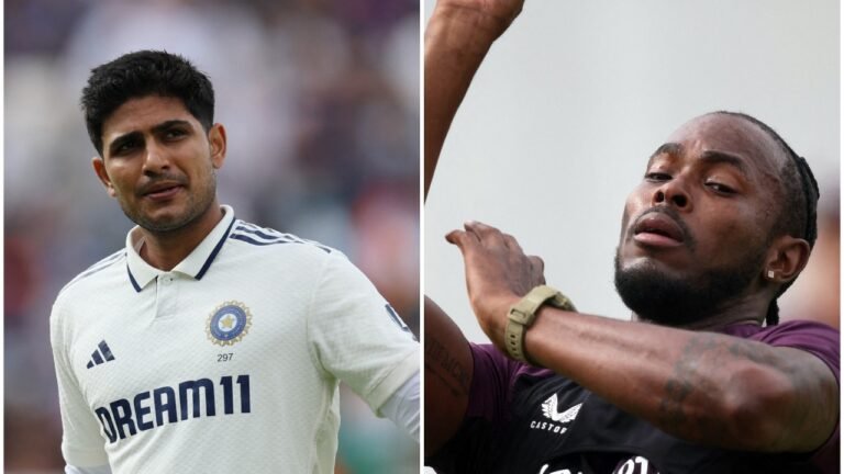 SHUBAMN GILL VS JOFRA Archer at Lord’s: England Duo Pick Key Battle for 3. Test