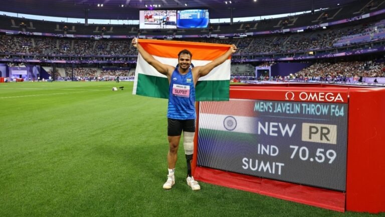 Bored by victory, para-javelin star sumit antel tests the limits in skilled meetings