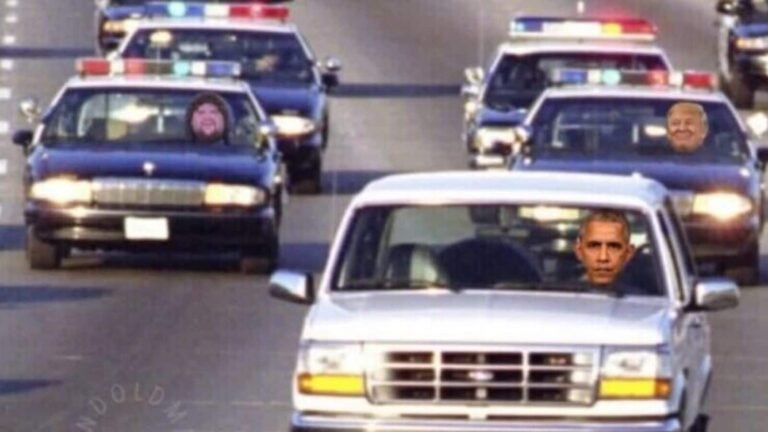 Donald Trump Trolls Barack Obama with OJ Simpson Meme as Russia Sond Origins face renewed checks | Tech Word News