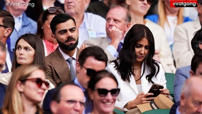 Wimbledon Virata Kohli has set out on a problem? Let him watch without being watched