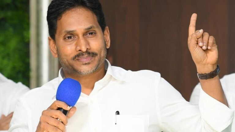 Jagan accuses Naida of suppressing disagreement with state machines