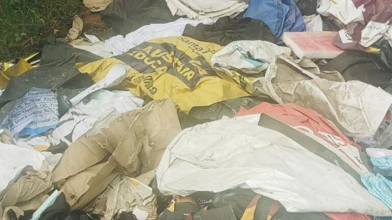 Marada’s municipality charges a sentence for 2 lakh for illegal waste dumping