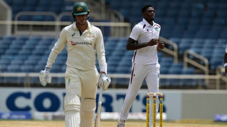West Indies vs Australia, 3rd Test Day 3. Day: Live Scores and Updates from Jamaica