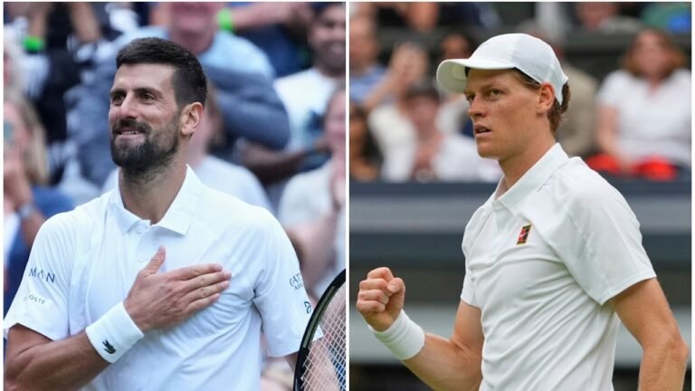 Wimbledon live update, 8th day: djokovic, headline sinner in wheels 16 stages
