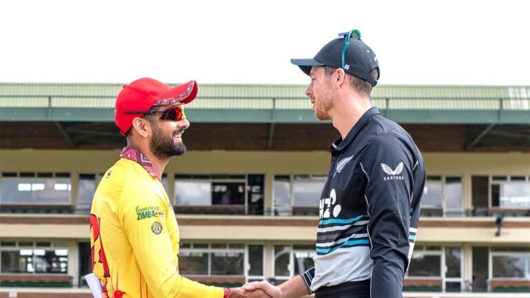 Zimbabwe vs New Zealand 6. T20i, Tri-Series: Live Score and Update from Harare