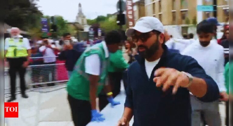 Watch: Rohit Sharma arrives in the oval when India starts strongly on 3rd day of fifth India vs England test Cricket messages – Tech Word News