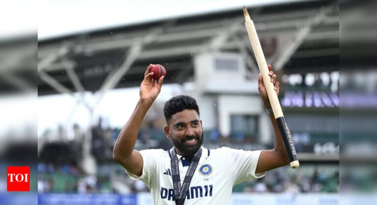 Indian VS vs ENG 5th Test: Mohammed Siraj in tears when India pulls out Miracle Win on oval – Watch | Cricket messages – Tech Word News