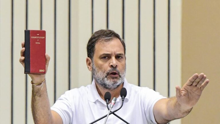 The claim “ARUN JAITLEY THREAT” Rahula Gandhi evokes the war of words between BJP and congress