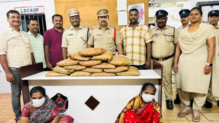 The railway police arrest two women in Mumbai, entertain 30 kg of Ganja from LTT Express