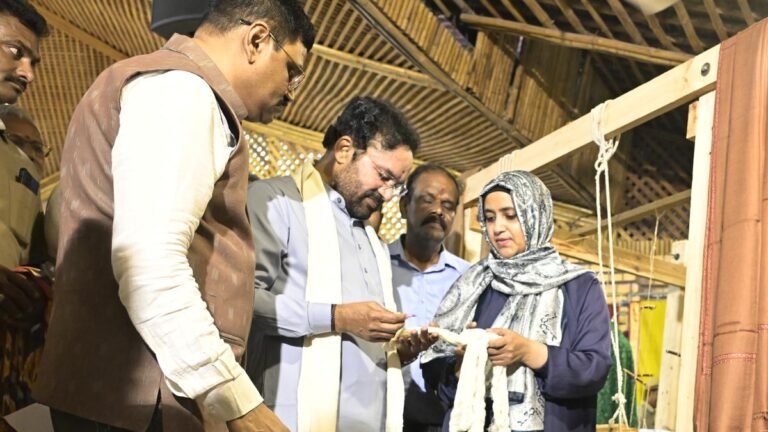 Telangana is developing on “Handloom Breakler”, says Kishan Reddy