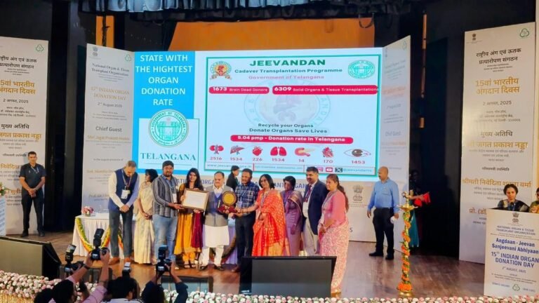 TELANGANA Protocols The highest level of donation of corpses in India