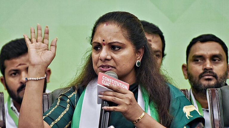 The “Initiates” party for inedible comments against me, says the MLC Kavitha TRS
