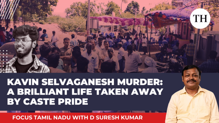 Follow: Murder of Kavin Selvaganesh: Brilliant life taken with caste pride Focus Tamil Nadu