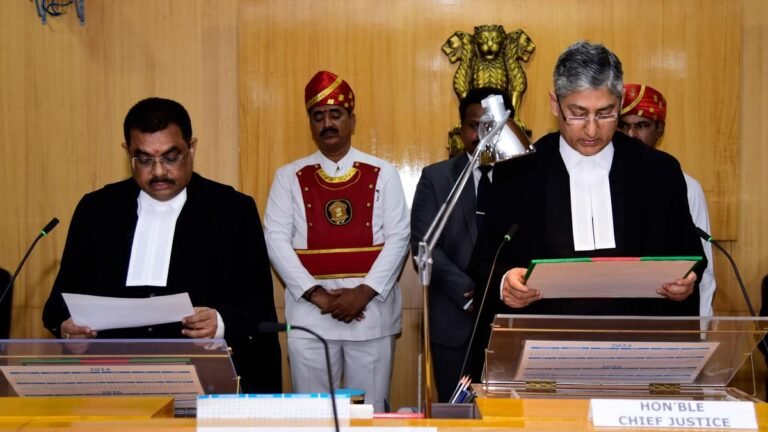 Justice Tuhin Kumar swore to another judge of the High Court Andhra Pradesh