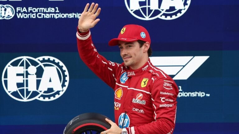 Charles Leclerc stuns McLaren when he takes an unexpected pole on the Hungarian GP