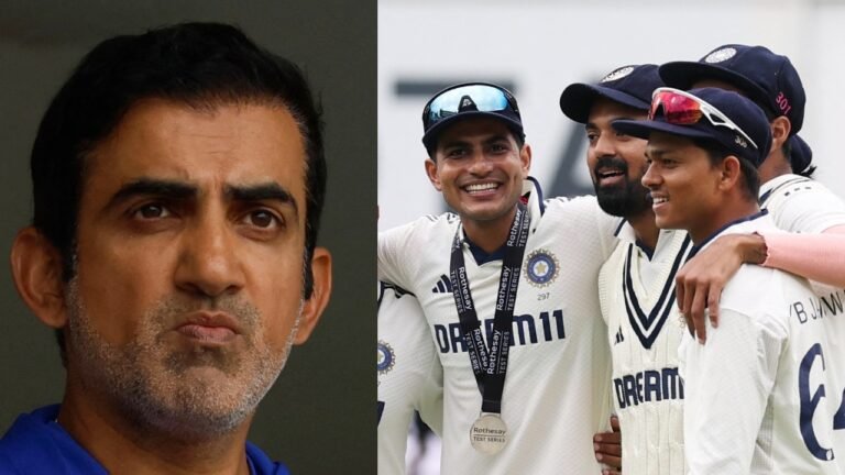 We never give up: Gautam Gambhir’s first reaction to Indian oval test victory