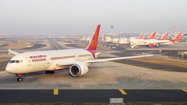 Air India will cancel Singapore-Chennai flight due to a technical problem