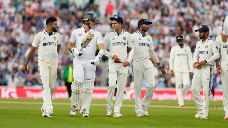 Last day, final test: England needs 35, India 4 goals and 4 possible results