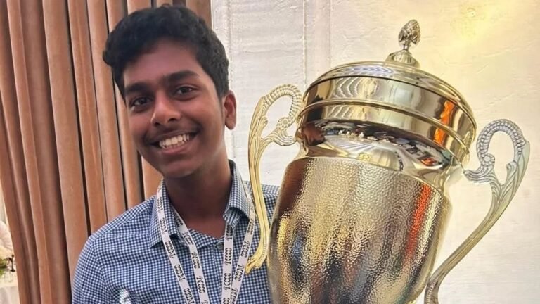 Pranav Venkates’s Grand Move: World Junior Crown to Hometown Chess debut