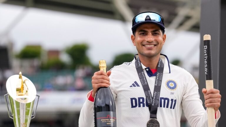 Captain SHUBMAN GILL After an oval test victory gets thumbs up from Sunil Gavascar
