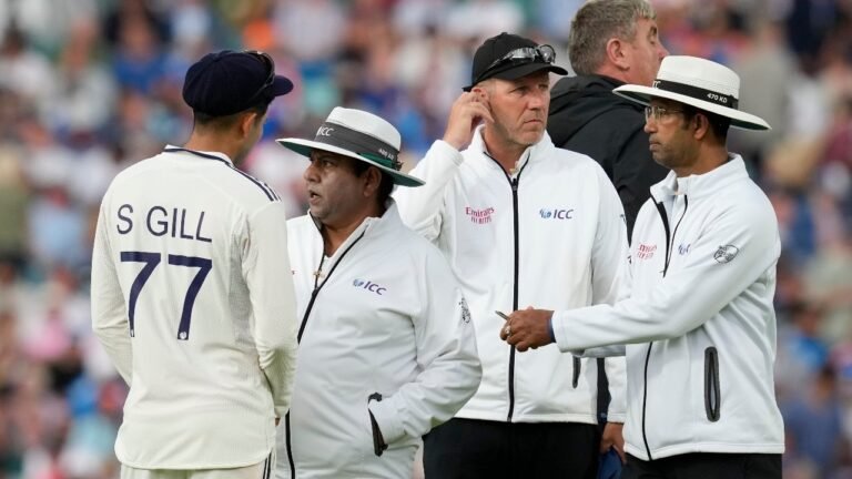 Did it cost the forced early oval test day 4 stop India’s chance at the series level?