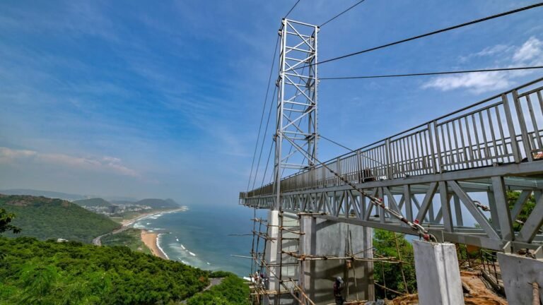 Sky-Walk Glass Bridge Another jewel in Visakhapatnam’s Crown