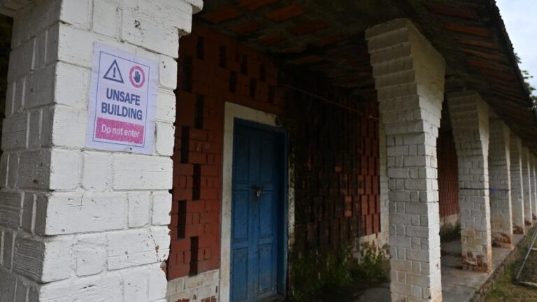 Demolition of dangerous school buildings in Ernaculate stopped by procedure delays