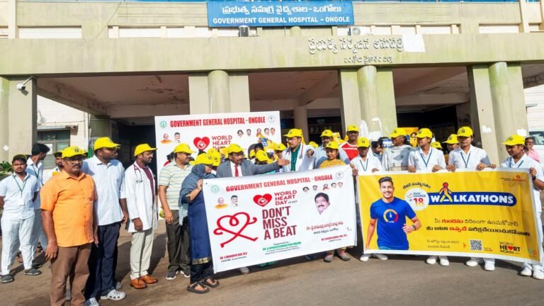 World rally awareness of the world day of heart led in Ongola