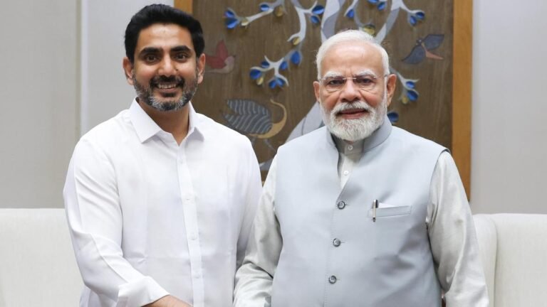 IT Minister Loket is looking for Prime Minister’s support for Andhra Pradesh development