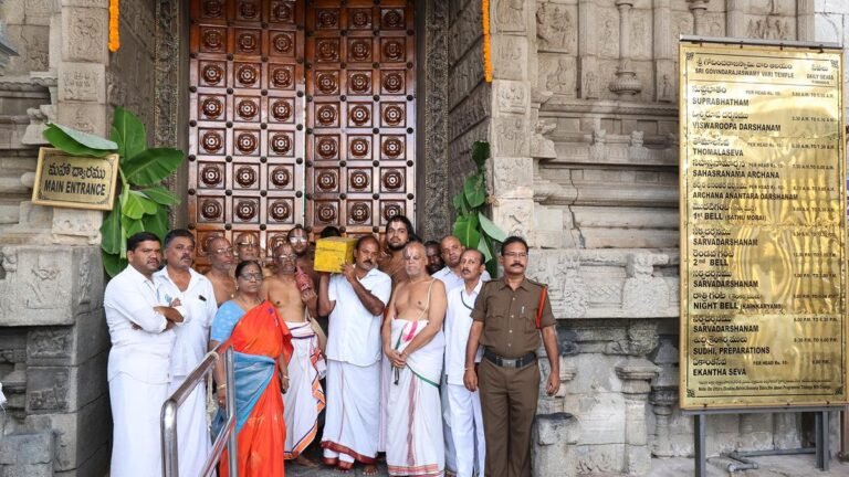TTD temples open 8. September