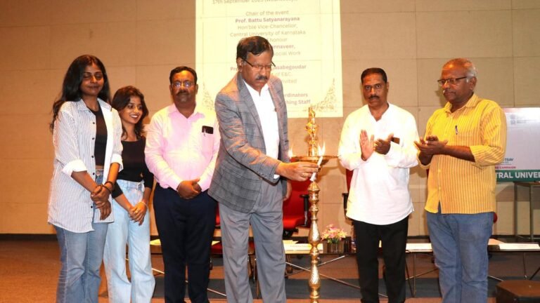 Swachhotsav 2025 starts at Central University Ingaguragagi