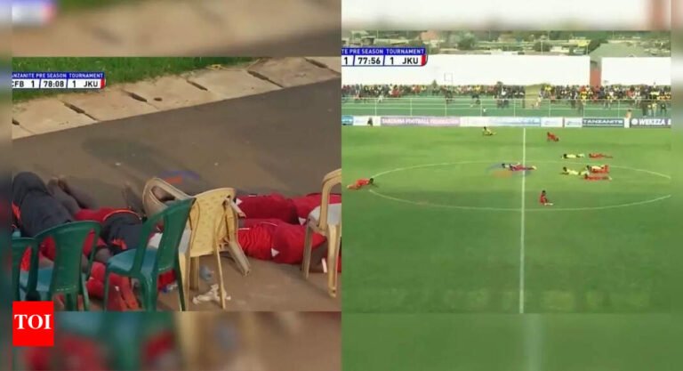 Bees attack! The football match stopped because of an unexpected visitor in Africa – watch | Football News – The Tech Word News