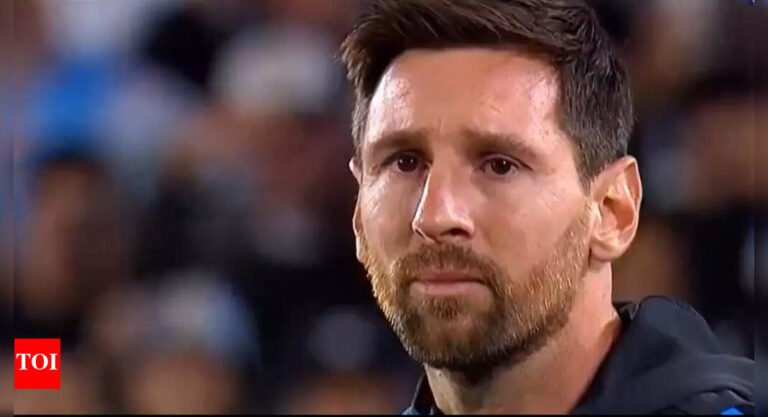 In tears? Lionel Messi emotionally before potentially its final qualification of the World Cup in Argentina – Watch | Football News – The Tech Word News