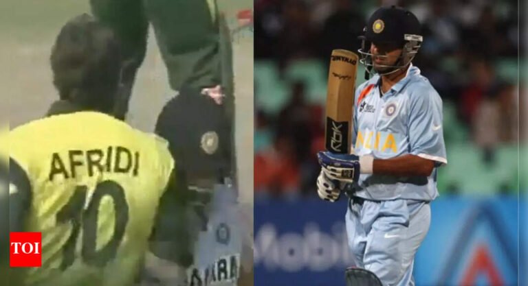 Choas in Kanpur! Gautam Gambhir, Shahid Afridi Go Blow to Blow – viral video | Cricket news – The Tech Word News